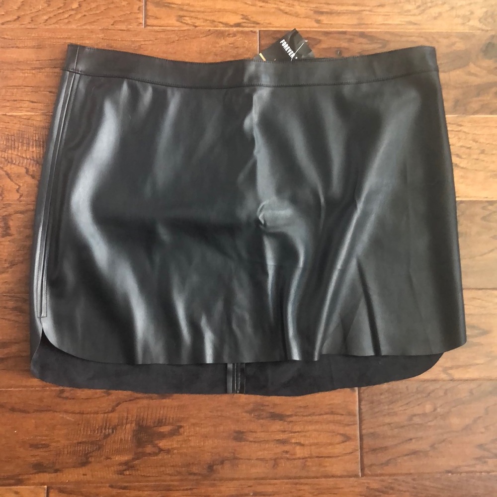 Pleather Skirt